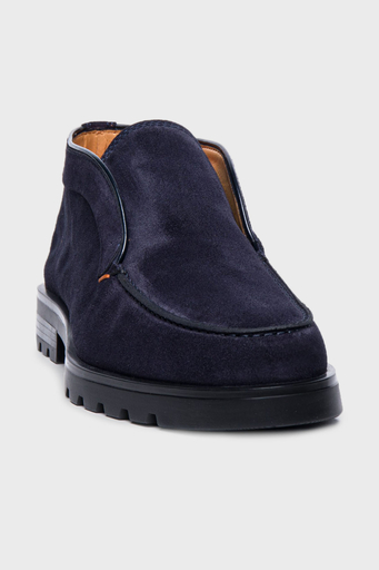 Santoni Hakiki Deri Süet Erkek Bot MGDC17823NEOBSEYU60 LACİVERT - 5