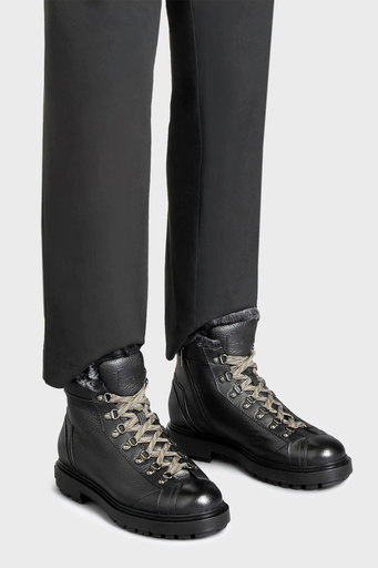 Santoni İçi Yumuşak Tüylü Deri Erkek Bot MGSM18190NERAYLWN01 SİYAH - 3