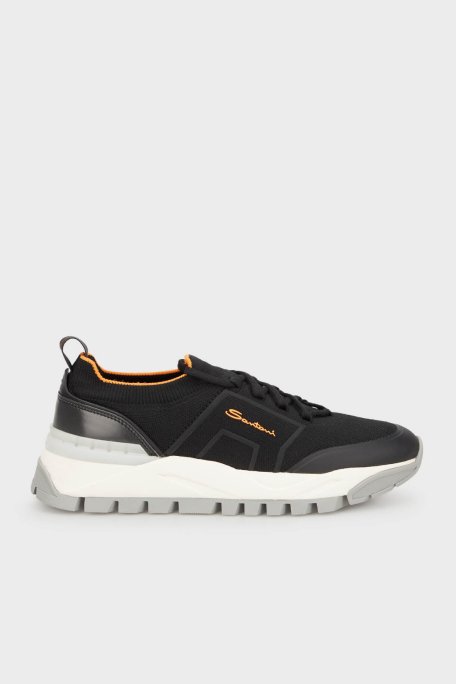 Santoni Sneaker Erkek Ayakkabı MBIH21923BGBRVDNN01 SİYAH - 1