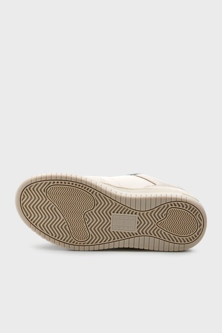 Tommy Hilfige Deri Sneaker Bayan Ayakkabı EN0EN02506 AEV BEJ - 4