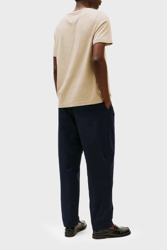 Tommy Hilfiger % 100 Pamuk Regular Fit Bisiklet Yaka Erkek T Shirt MW0MW39995 RBT KUM - 2
