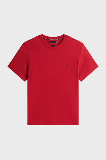 Tommy Hilfiger % 100 Pamuk Regular Fit Bisiklet Yaka Erkek T Shirt MW0MW39995 XLD KIRMIZI - 5