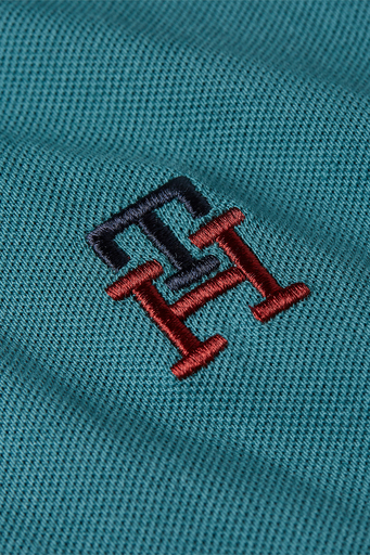 Tommy Hilfiger % 100 Pamuk Regular Fit Düğmeli Erkek Polo T Shirt MW0MW30785 MB6 HAKİ - 2