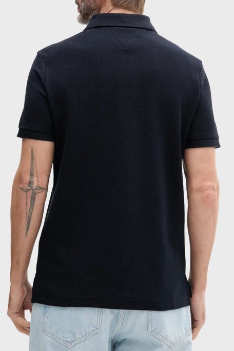 Tommy Hilfiger % 100 Pamuk Regular Fit Düğmeli Erkek Polo Yaka T Shirt MW0MW33167 DW5 LACİVERT - 2