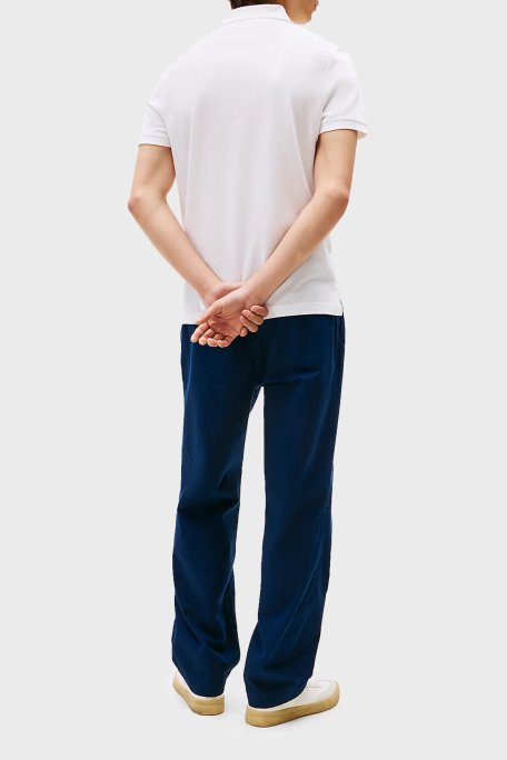 Tommy Hilfiger % 100 Pamuk Regular Fit Düğmeli Erkek Polo Yaka T Shirt MW0MW38456 YBR BEYAZ - 3