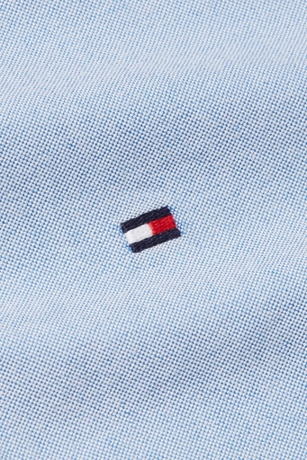 Tommy Hilfiger % 100 Pamuk Regular Fit Erkek Gömlek MW0MW35774 0GZ AÇIK MAVİ - 3