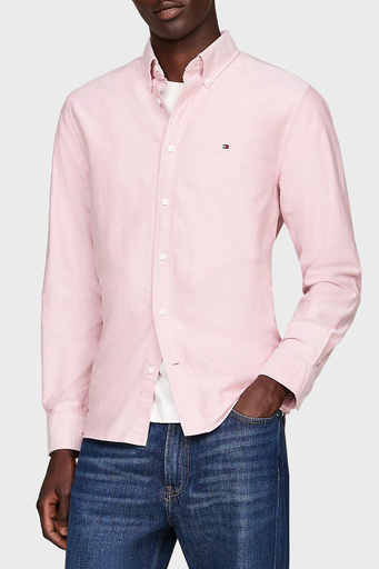 Tommy Hilfiger % 100 Pamuk Regular Fit Erkek Gömlek MW0MW35774 XI0 PEMBE - 3