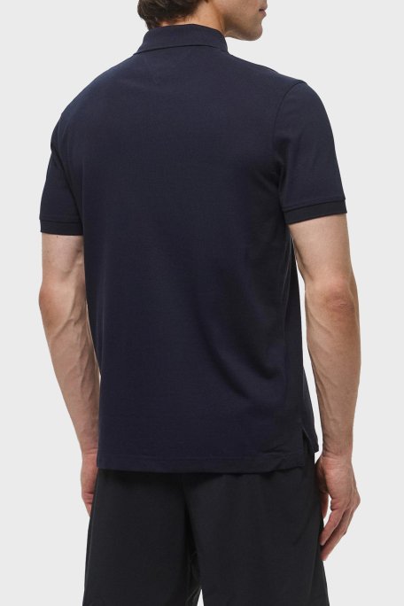 Tommy Hilfiger % 100 Pamuk Regular Fit Fermuarlı Erkek Polo Yaka T Shirt MW0MW38746 DW5 LACİVERT - 2
