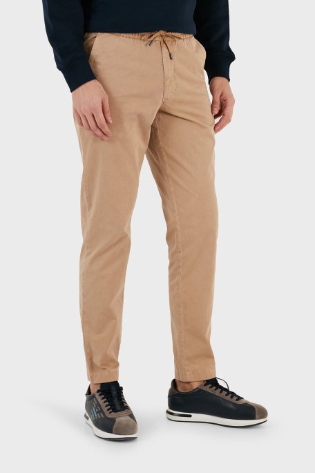 Tommy Hilfiger Belden Bağlamalı Pamuklu Cepli Regular Fit Erkek Pantolon MW0MW32131 RBL CAMEL - 3
