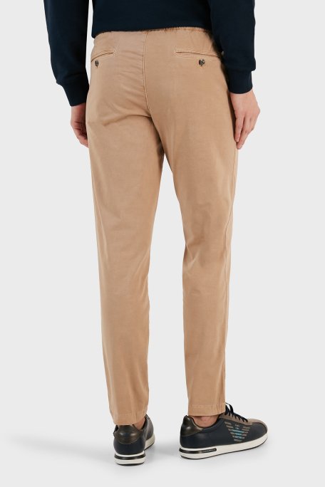 Tommy Hilfiger Belden Bağlamalı Pamuklu Cepli Regular Fit Erkek Pantolon MW0MW32131 RBL CAMEL - 4