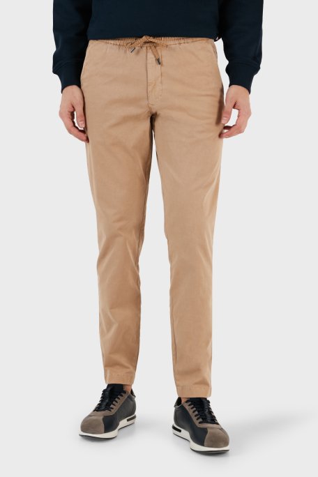 Tommy Hilfiger Belden Bağlamalı Pamuklu Cepli Regular Fit Erkek Pantolon MW0MW32131 RBL CAMEL - 6