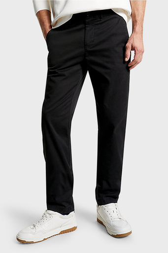 Tommy Hilfiger Chinos Denton Pamuklu Regular Fit Erkek Pantolon MW0MW25964 BDS SİYAH - 6