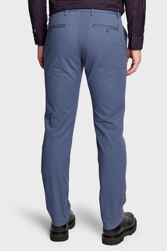 Tommy Hilfiger Chinos Denton Pamuklu Regular Fit Erkek Pantolon MW0MW25964 DBZ İNDİGO - 3