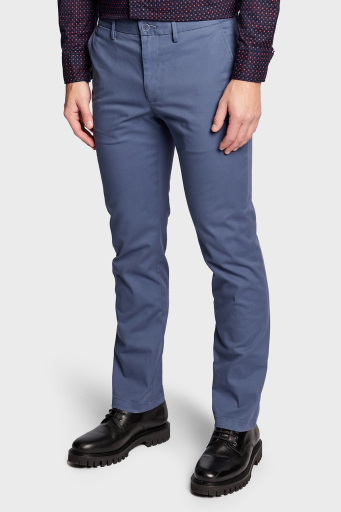 Tommy Hilfiger Chinos Denton Pamuklu Regular Fit Erkek Pantolon MW0MW25964 DBZ İNDİGO - 12