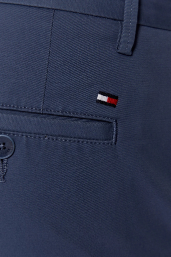 Tommy Hilfiger Chinos Denton Pamuklu Regular Fit Erkek Pantolon MW0MW25964 DBZ İNDİGO - 15