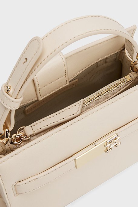Tommy Hilfiger Çıkarılabilir Çapraz Askılı Bayan Çanta AW0AW17405 AA8 BEJ - 5