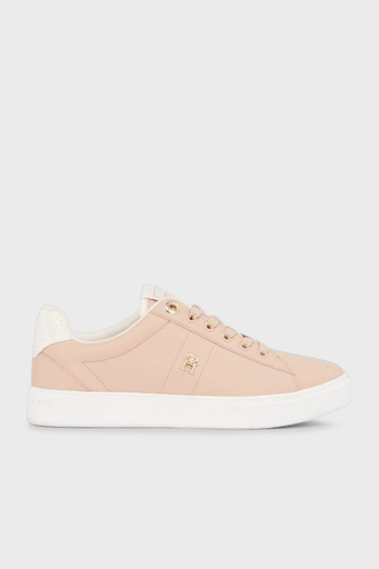 Tommy Hilfiger Deri Sneaker Bayan Ayakkabı FW0FW07999 TRY PEMBE - 1