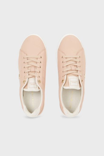 Tommy Hilfiger Deri Sneaker Bayan Ayakkabı FW0FW07999 TRY PEMBE - 10