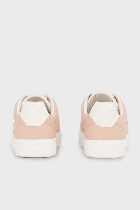 Tommy Hilfiger Deri Sneaker Bayan Ayakkabı FW0FW07999 TRY PEMBE - 11