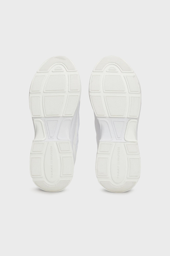 Tommy Hilfiger Deri Sneaker Bayan Ayakkabı FW0FW08346 YBS BEYAZ - 7