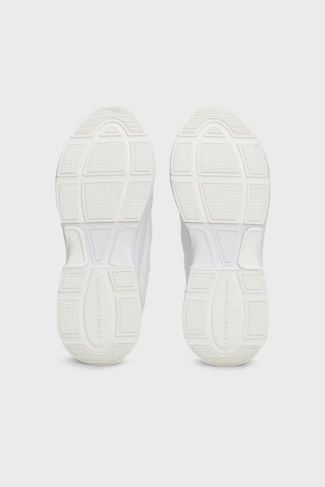 Tommy Hilfiger Deri Sneaker Bayan Ayakkabı FW0FW08346 YBS BEYAZ - 7