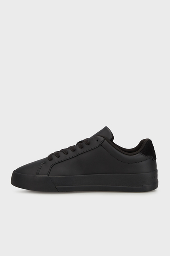 Tommy Hilfiger Deri Sneaker Erkek Ayakkabı FM0FM05322 BDS SİYAH - 3