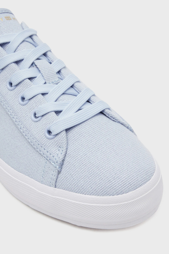 Tommy Hilfiger Logolu % 100 Pamuk Sneaker Bayan Ayakkabı FW0FW08647 C1O AÇIK MAVİ - 5