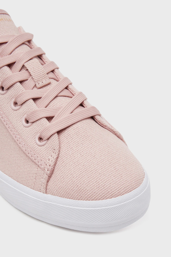 Tommy Hilfiger Logolu % 100 Pamuk Sneaker Bayan Ayakkabı FW0FW08647 TQN AÇIK PEMBE - 5