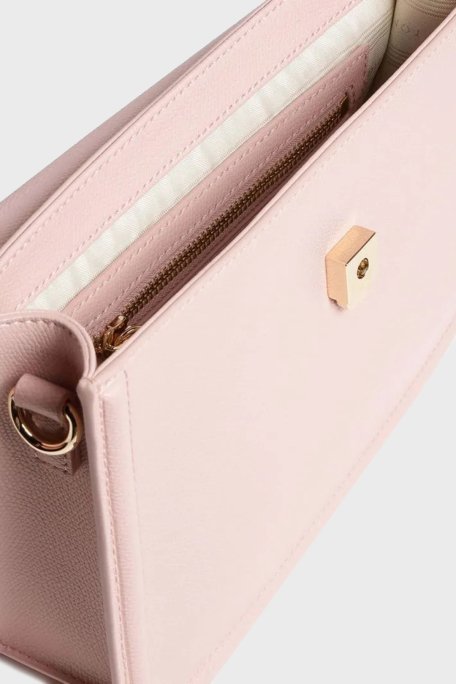 Tommy Hilfiger Logolu Ayarlanabilir Askılı Bayan Çanta AW0AW17176 TQN AÇIK PEMBE - 4