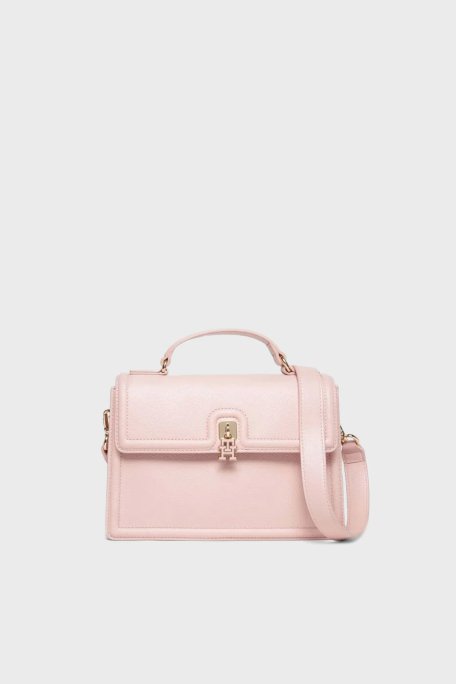 Tommy Hilfiger Logolu Ayarlanabilir Askılı Bayan Çanta AW0AW17176 TQN AÇIK PEMBE - 6