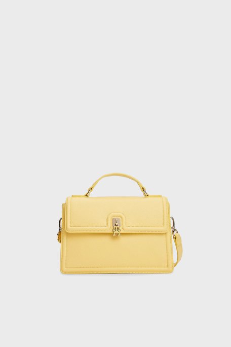 Tommy Hilfiger Logolu Ayarlanabilir Askılı Bayan Çanta AW0AW17176 ZQM SARI - 1