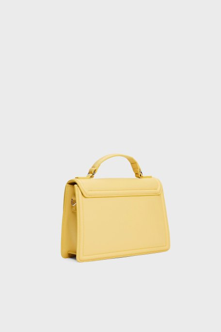 Tommy Hilfiger Logolu Ayarlanabilir Askılı Bayan Çanta AW0AW17176 ZQM SARI - 3