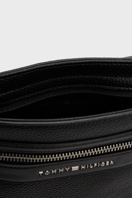Tommy Hilfiger Logolu Ayarlanabilir Çapraz Askılı Erkek Çanta AM0AM13205 BDS SİYAH - 5