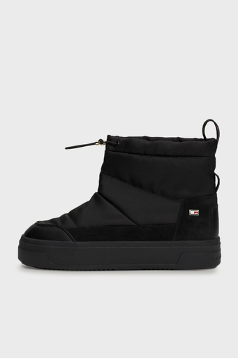 Tommy Hilfiger Logolu Bayan Bot FW0FW08334 BDS SİYAH - 14