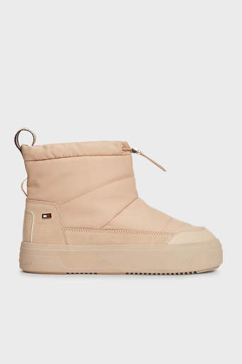 Tommy Hilfiger Logolu Bayan Bot FW0FW08334 TRY PEMBE - 1