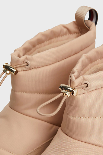 Tommy Hilfiger Logolu Bayan Bot FW0FW08334 TRY PEMBE - 5