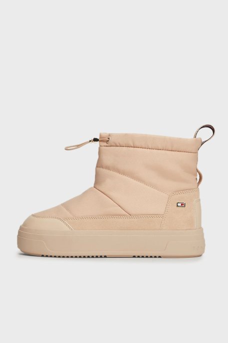 Tommy Hilfiger Logolu Bayan Bot FW0FW08334 TRY PEMBE - 2