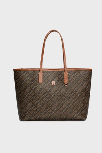 Tommy Hilfiger Logolu Bayan Çanta AW0AW16441 0GJ SİYAH - 1