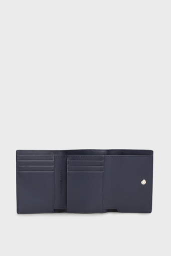 Tommy Hilfiger Logolu Bayan Cüzdan AW0AW17041 DW6 LACİVERT - 3