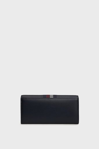 Tommy Hilfiger Logolu Bayan Cüzdan AW0AW17366 DW6 LACİVERT - 8