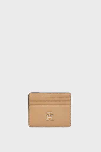 Tommy Hilfiger Logolu Bayan Kartlık AW0AW17331 RBC KOYU HAKİ - 1