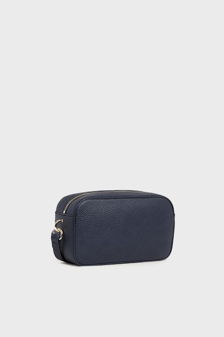 Tommy Hilfiger Logolu Çıkarılabilir Askılı Bayan Çanta AW0AW15179 DW6 LACİVERT - 2