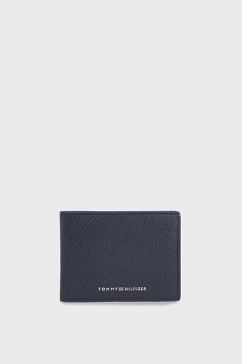 Tommy Hilfiger Logolu Deri Erkek Cüzdan AM0AM11607 DW6 LACİVERT - 1