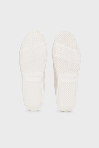 Tommy Hilfiger Logolu Deri Sneaker Bayan Ayakkabı FW0FW08322 YBH BEYAZ - 7