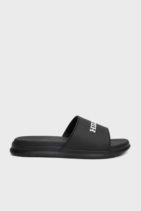 Tommy Hilfiger Logolu Erkek Terlik FM0FM05430 BDS SİYAH - 7