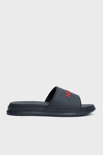 Tommy Hilfiger Logolu Erkek Terlik FM0FM05430 DW5 LACİVERT - 1