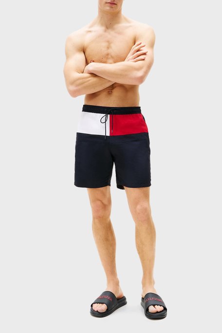 Tommy Hilfiger Logolu Erkek Terlik FM0FM05430 DW5 LACİVERT - 9