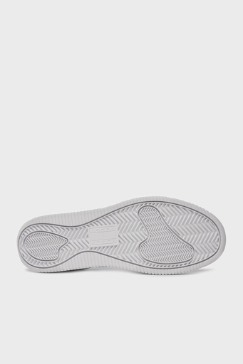 Tommy Hilfiger Logolu Hakiki Deri Sneaker Bayan Ayakkabı EN0EN02505 YBS BEYAZ - 10