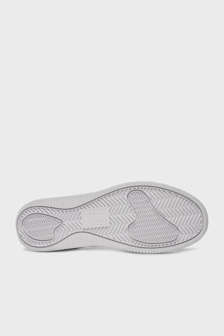 Tommy Hilfiger Logolu Hakiki Deri Sneaker Bayan Ayakkabı EN0EN02505 YBS BEYAZ - 4