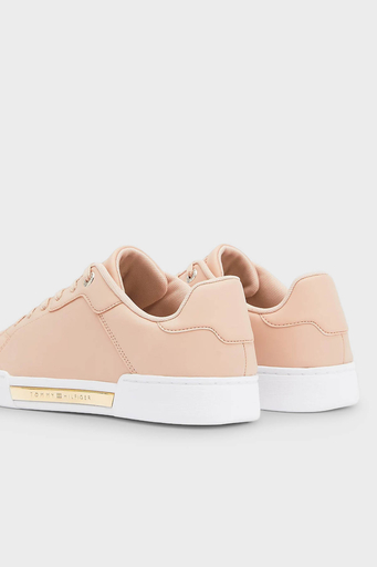 Tommy Hilfiger Logolu Sneaker Bayan Ayakkabı FW0FW07116 TRY PUDRA - 5
